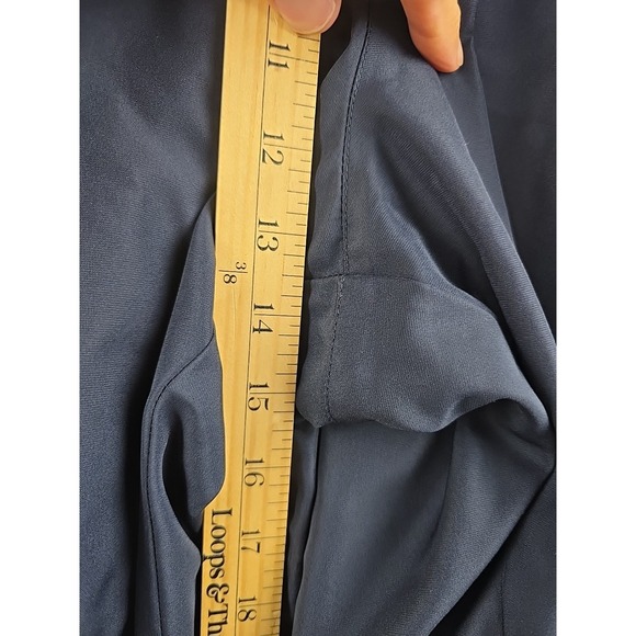 Vintage Nike Track Pants Men 2XL Blue Season Warm Up Lined 545364-473‎ Blue Tag - Picture 12 of 13